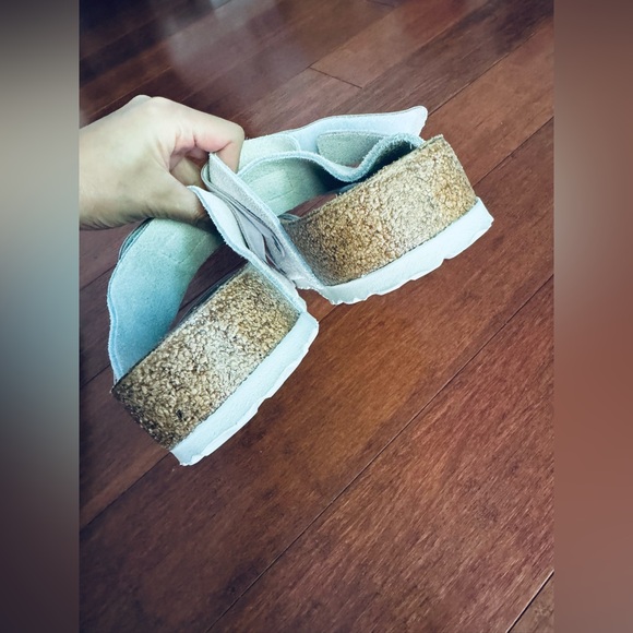 Birkenstock Men Uji Slide Sandals in Antique White Eu 45 US 12-12.5 - Picture 5 of 8